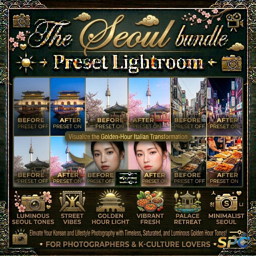 Seoul Presets Bundle Lightroom