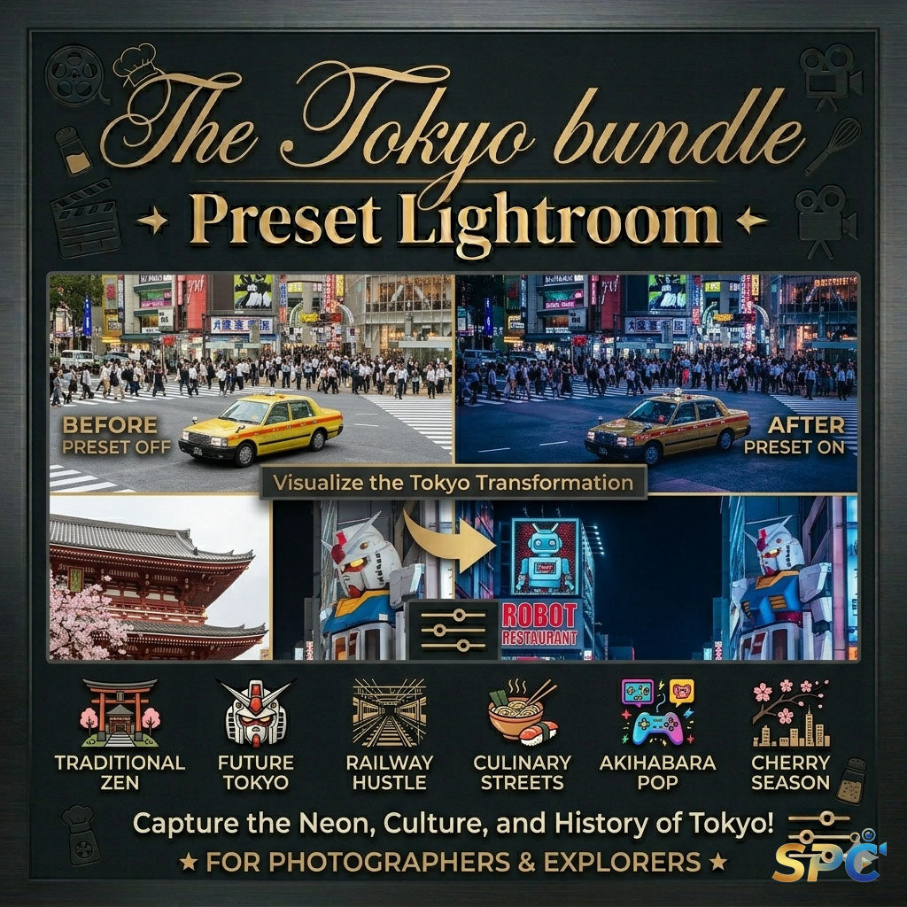 Tokyo Presets Bundle Lightroom