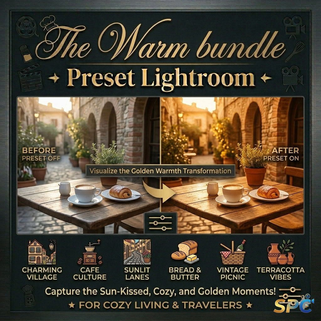 Warm Presets Bundle Lightroom