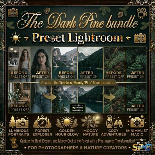 Dark Pine Presets Bundle Lightroom