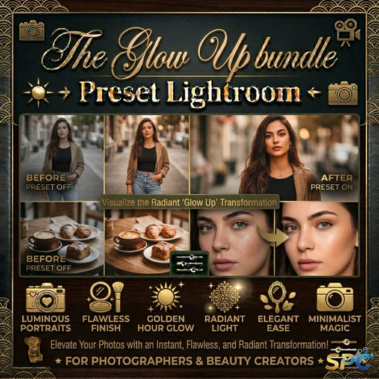 Glow Up Presets Bundle Lightroom