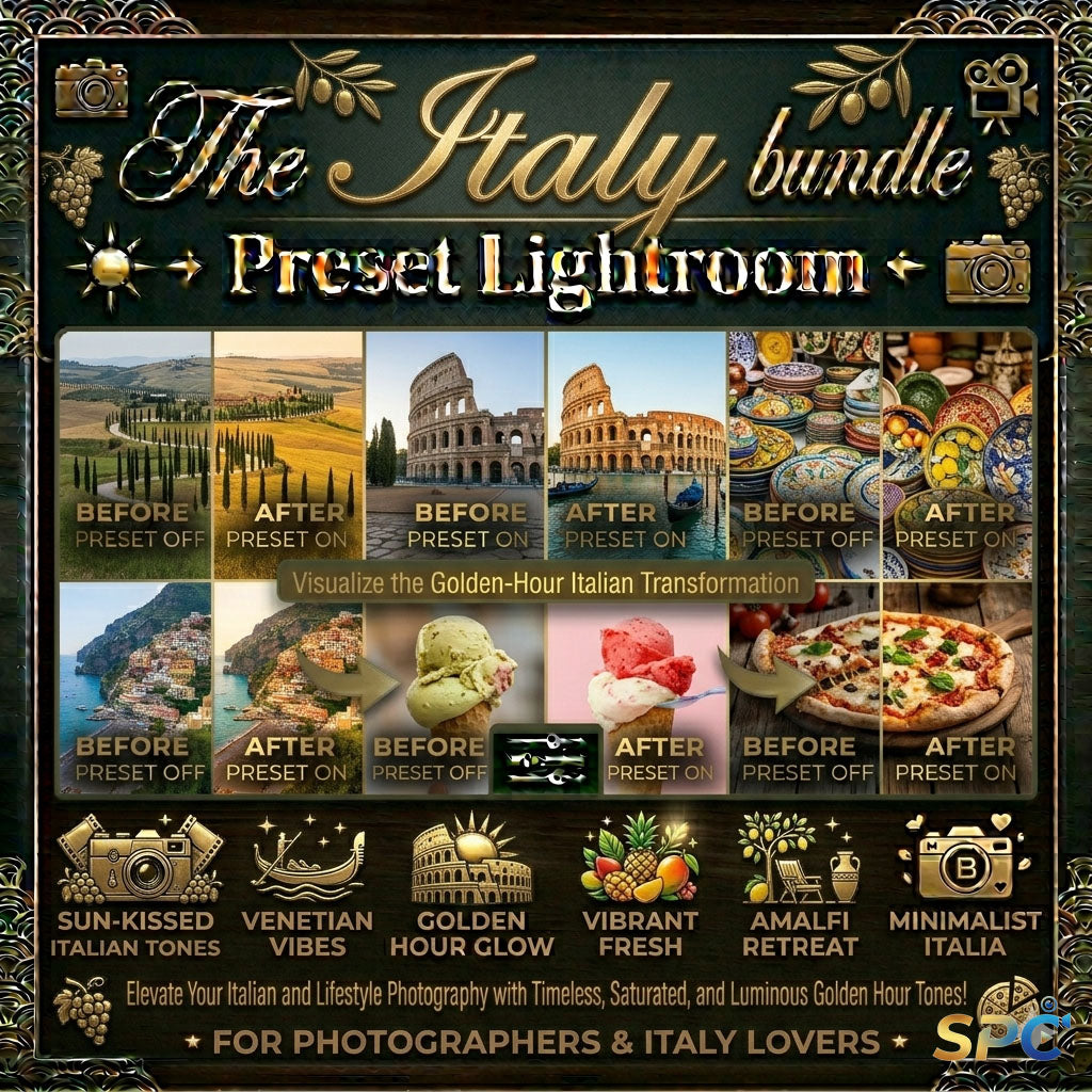Italy Presets Bundle Lightroom
