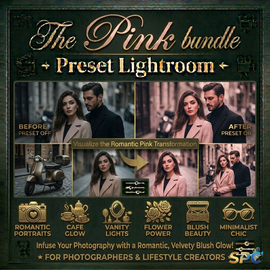 Pink Presets Bundle Lightroom