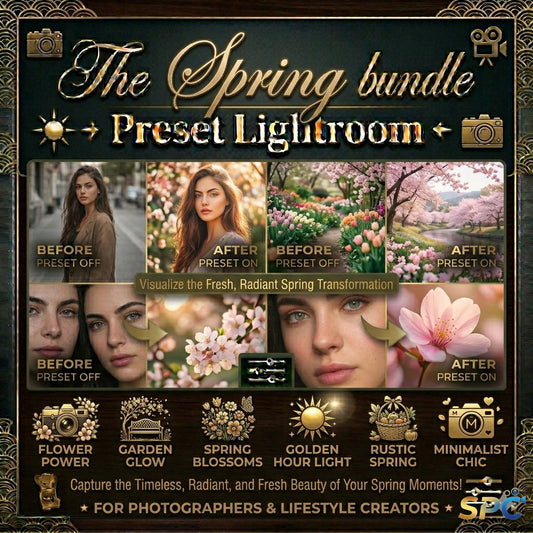 Spring Presets Bundle Lightroom