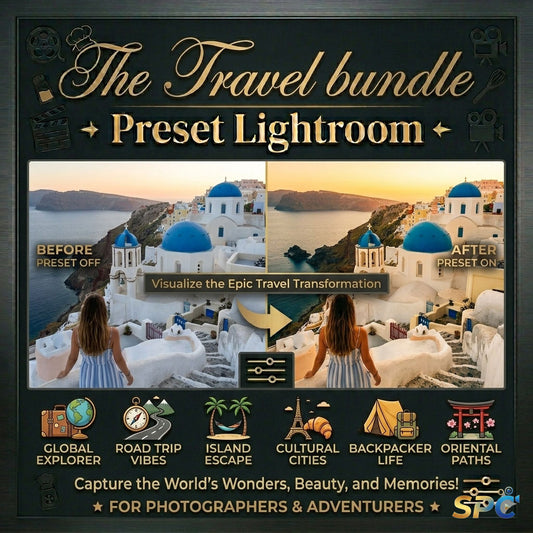 Travel Presets Bundle Lightroom